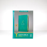 Santa Biblia NTV, Edición zíper con referencias, letra grande (SentiPiel, Turquesa, Índice) (Spanish Edition) Imitation Leather – .zip, August 8, 2023