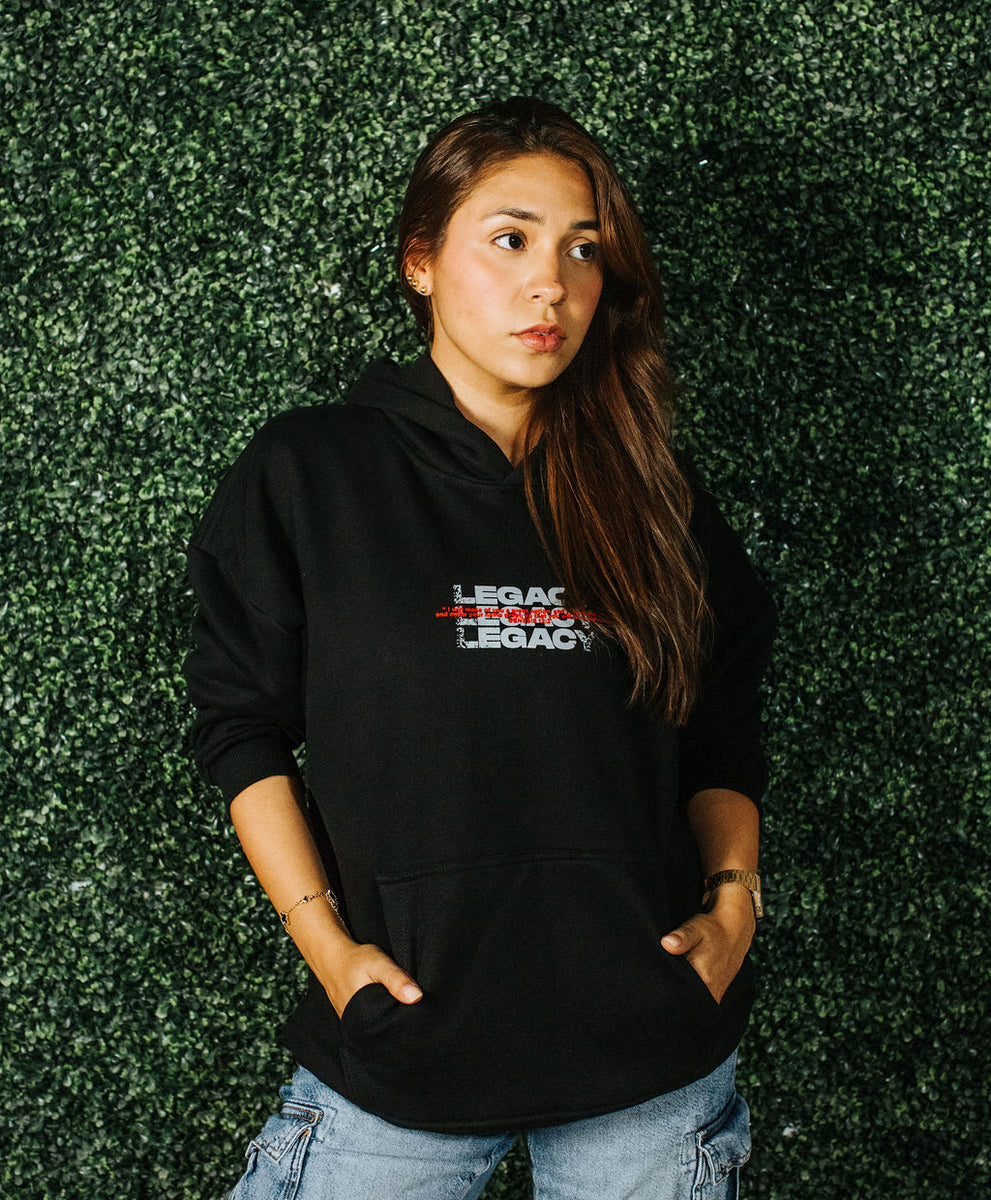 O-MENZ Eternal Legacy Hoodie（ブラック）【M】 Eternal Legacy – Oversized Black Hoodie - The Legacy Miami 2025