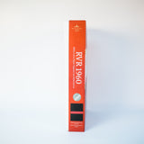 RVR 1960, Biblia Letra Super Gigante con Referencias, Negro-Rojo - (Spanish)