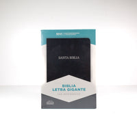 NVI Biblia Letra Gigante negro, piel fabricada (Spanish Edition) Bonded Leather – Large Print, July 15, 2018