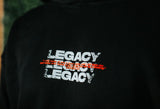 Eternal Legacy – Oversized Black Hoodie - The Legacy Miami 2025
