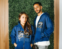 Acid Wash Zip Hoodie - The Legacy Miami 2025