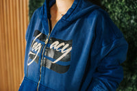 Acid Wash Zip Hoodie - The Legacy Miami 2025