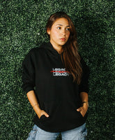 Eternal Legacy – Oversized Black Hoodie - The Legacy Miami 2025