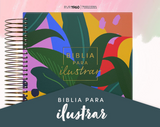 Reina Valera 1960 Biblia para ilustrar, floral símil piel | RVR 1960 Illustrating Bible, Floral, LeatherTouch (Spanish Edition) Spiral-bound – June 1, 2022