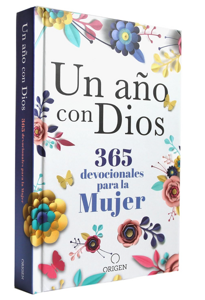 Un año con Dios: 365 devocionales para la mujer / A Year with God. A Devotional for Women Hardcover – August 31, 2021 Spanish Edition  by Origen (Author)