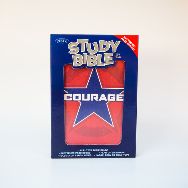 NKJV, Study Bible for Kids Courage  (English)