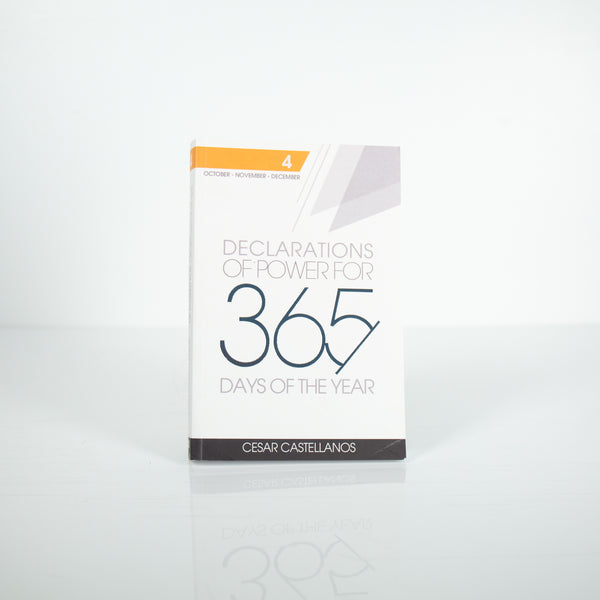 Declarations of Power for 365 Days of the Year, Volume 4 - Cesar Castellanos (English)